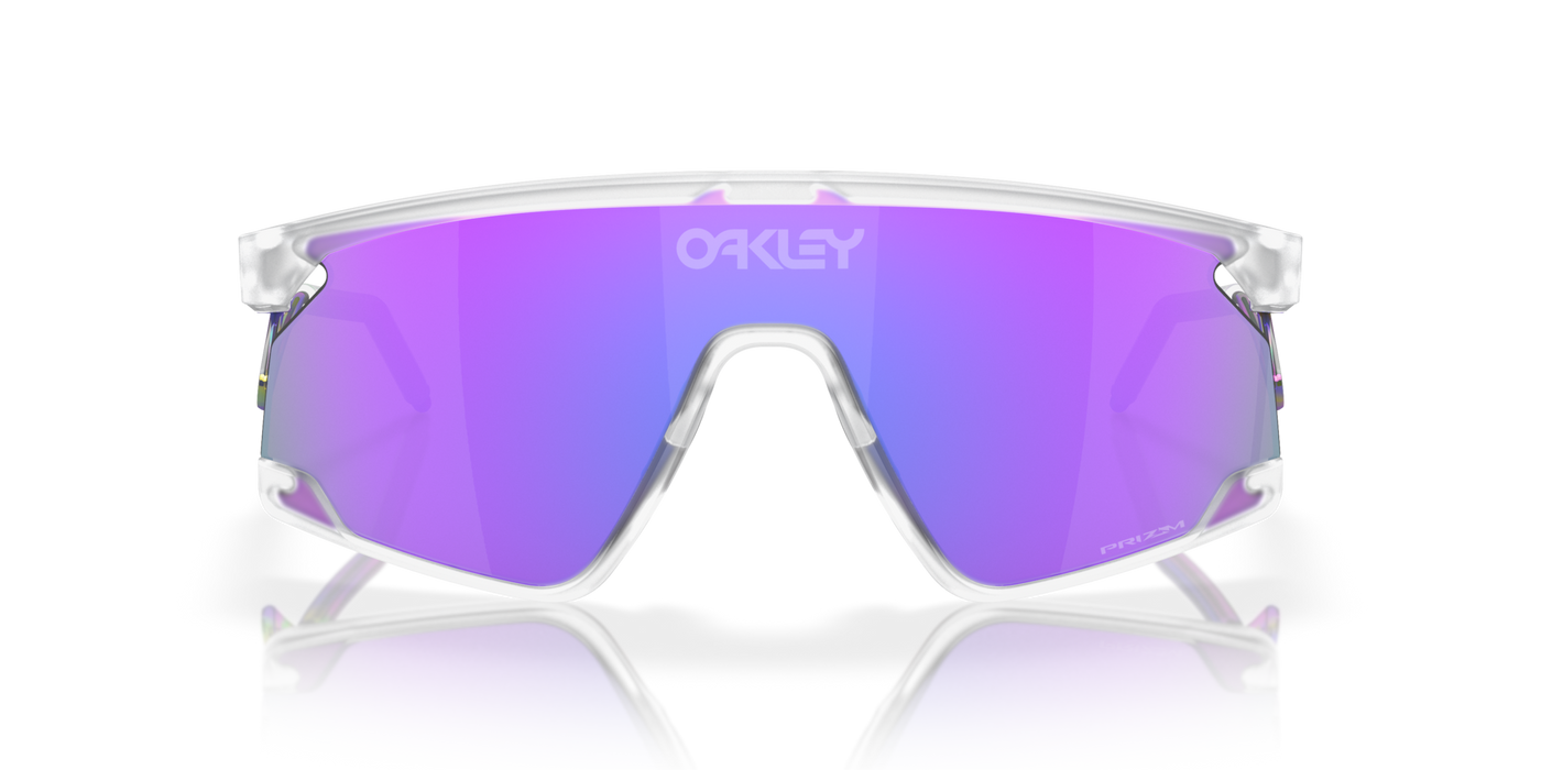 Oakley BXTR Prizm Violet Lenses Matte Clear Frame - Cyclop.in