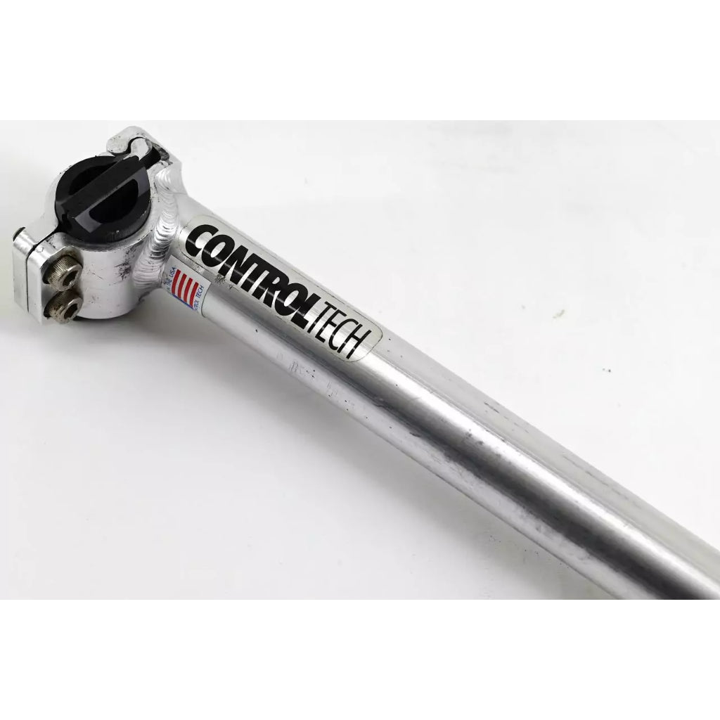 Buy Controltech 1990s Silver Seatpost - 27.2mm | Cyclop.in