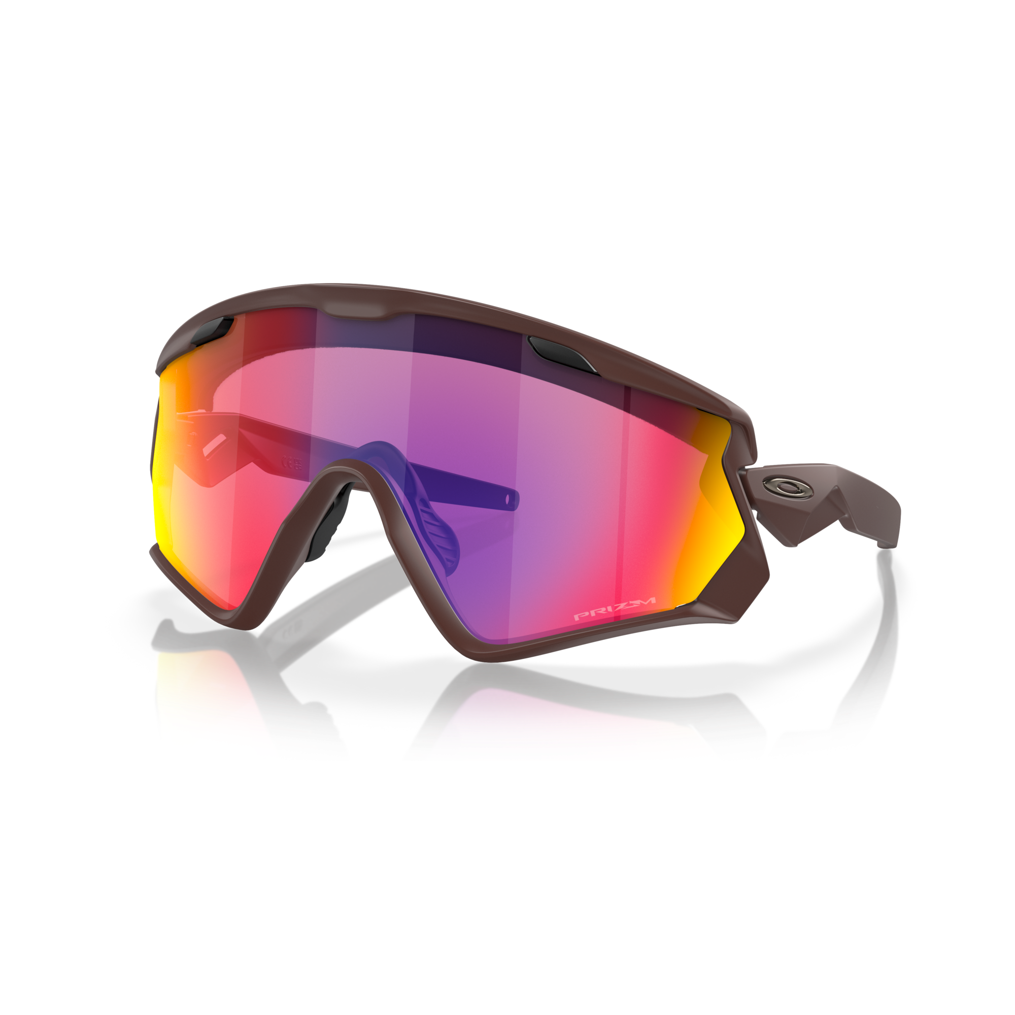 Buy Oakley Wind Jacket Prizm Road Lenses, Matte Grenache Frame