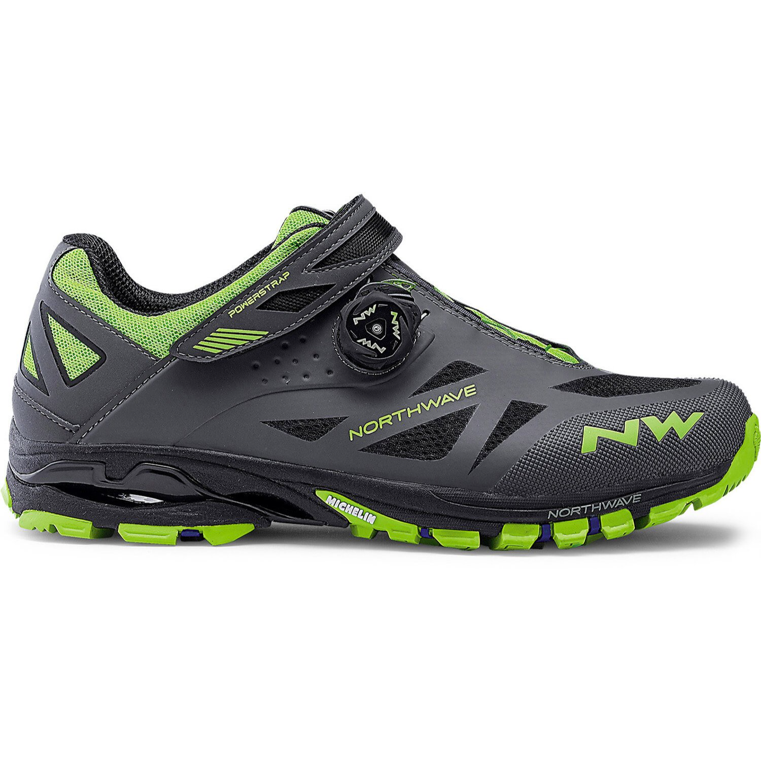 Buy Northwave Spider Plus 2 MTB-AM Shoes - Anthra/Green Online in 
