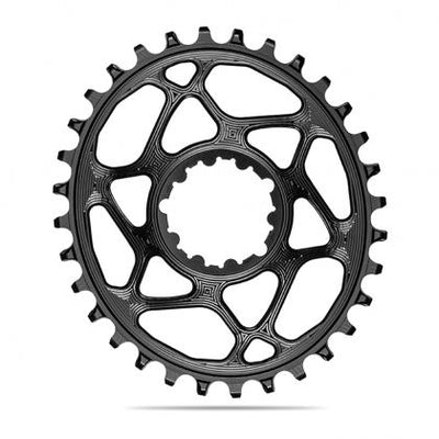 Absolute Oval MTB Chainring 1X SRAM Direct Mount GXP - Black - Cyclop.in