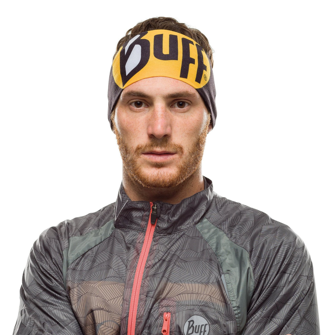 BUFF® Proteam Coolnet Ultimate Logo UV+ Headband (Black) - Cyclop.in