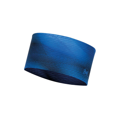 BUFF® Coolnet UV+ Headband (Spiral Blue) - Cyclop.in