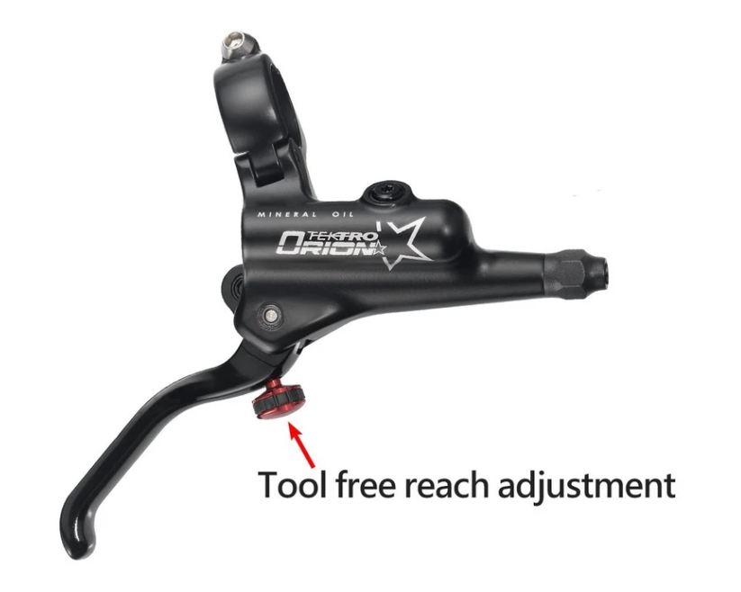 Tektro brake lever outlet reach adjustment