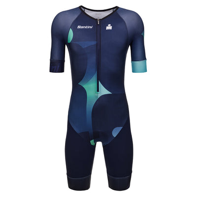 Santini Ironman Koa Triathlon Suit - Aqua - Cyclop.in