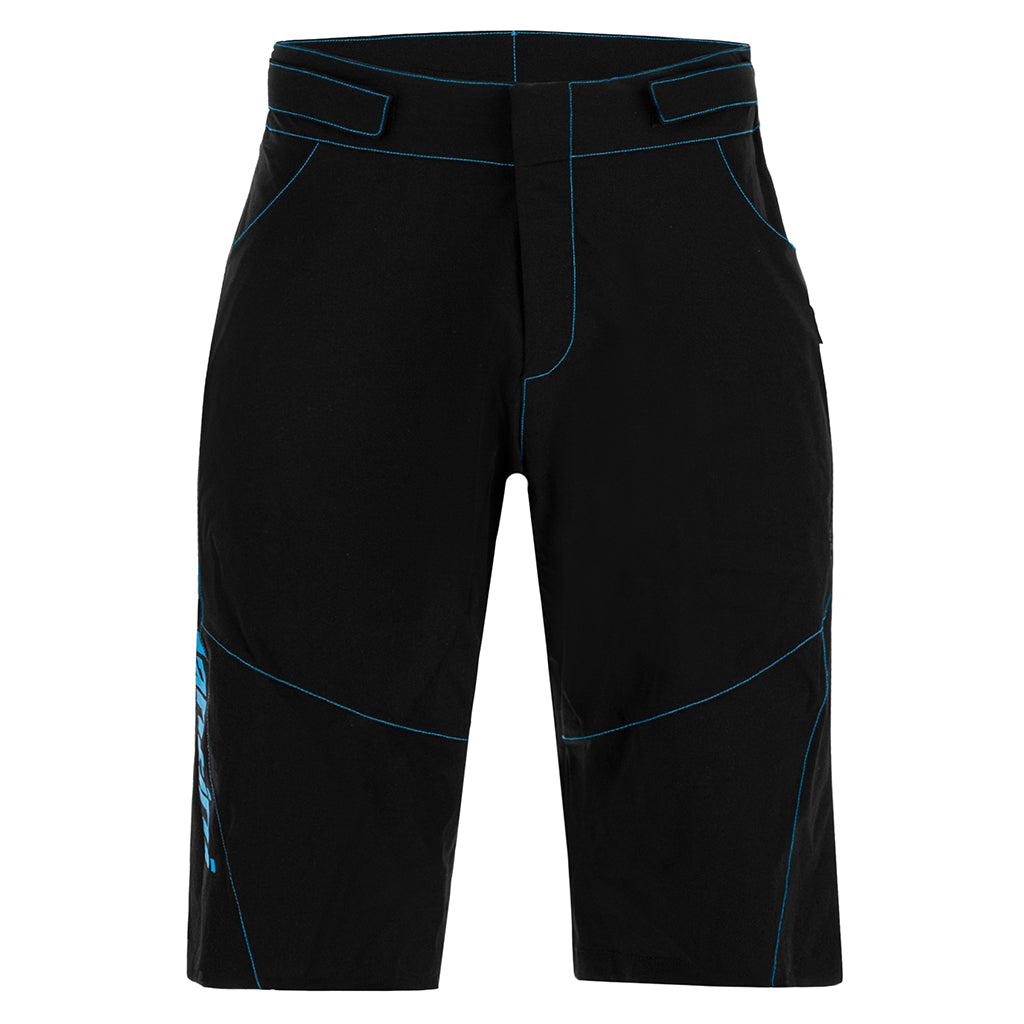 Buy Santini Selva MTB Shorts (Black/Turquoise) | Cyclop.in