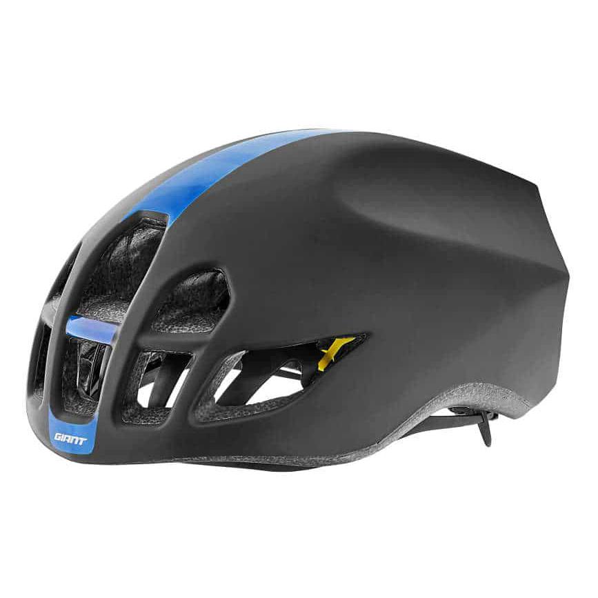 Giant Pursuit 2018 Pattern Helmet Matte Black/Blue