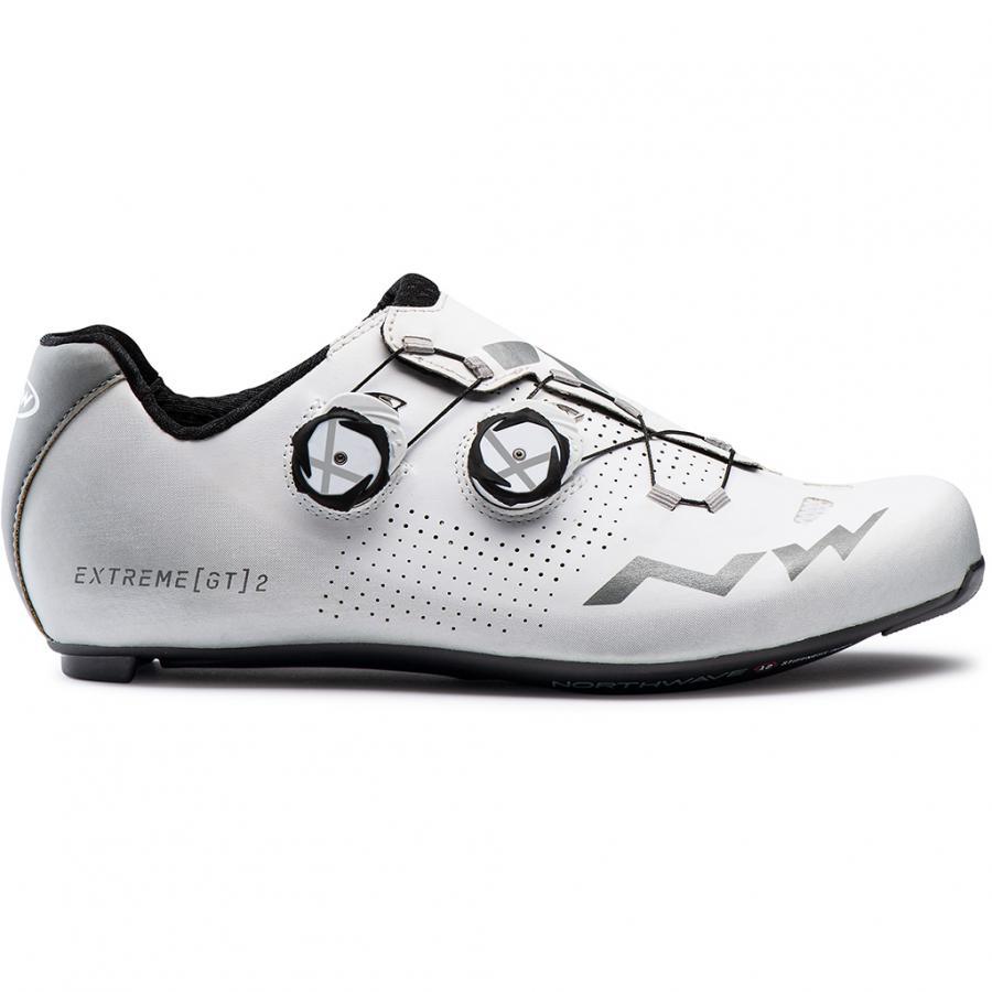 Buy Northwave Extreme Gt 2 Shoes White Silver Reflective Cyclop.in