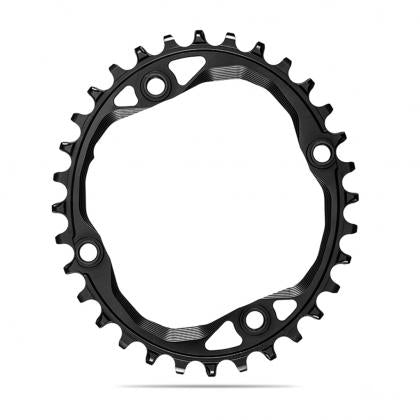 Buy Absolute Oval MTB Chainring 1X Shimano 104 BCD Black Online