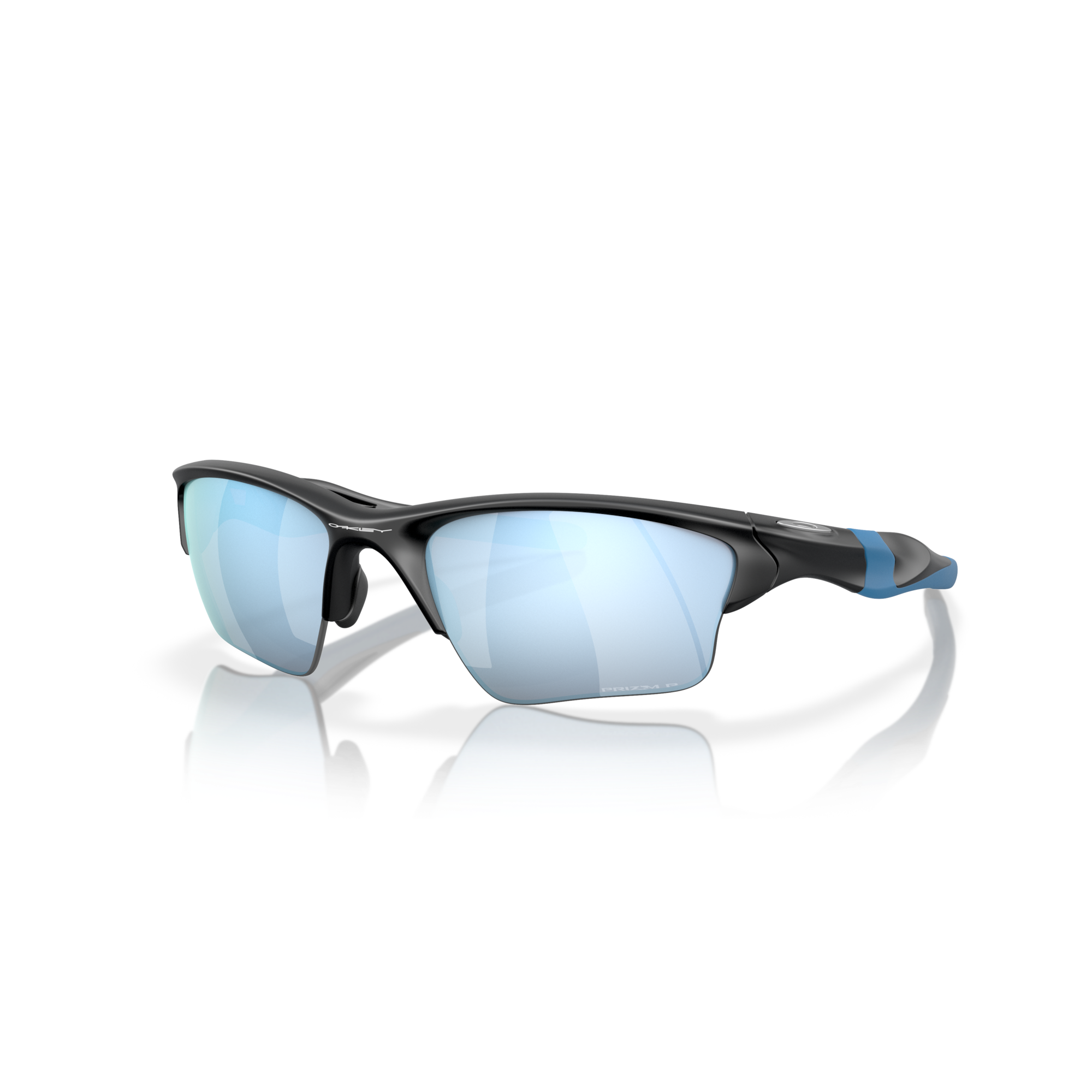 Buy Oakley Half Jacket 2.0 XL Prizm Deep Water Polarized Lenses Matte Black Frame Cyclop.in