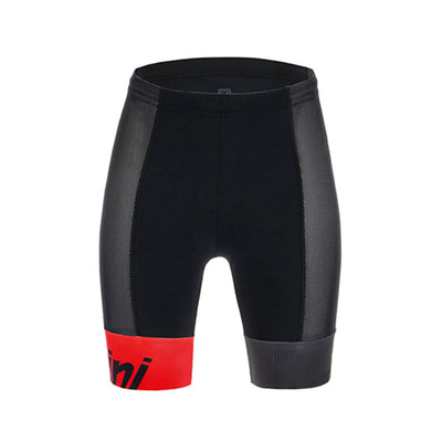 Santini Imago Tri Shorts (Red) - Cyclop.in
