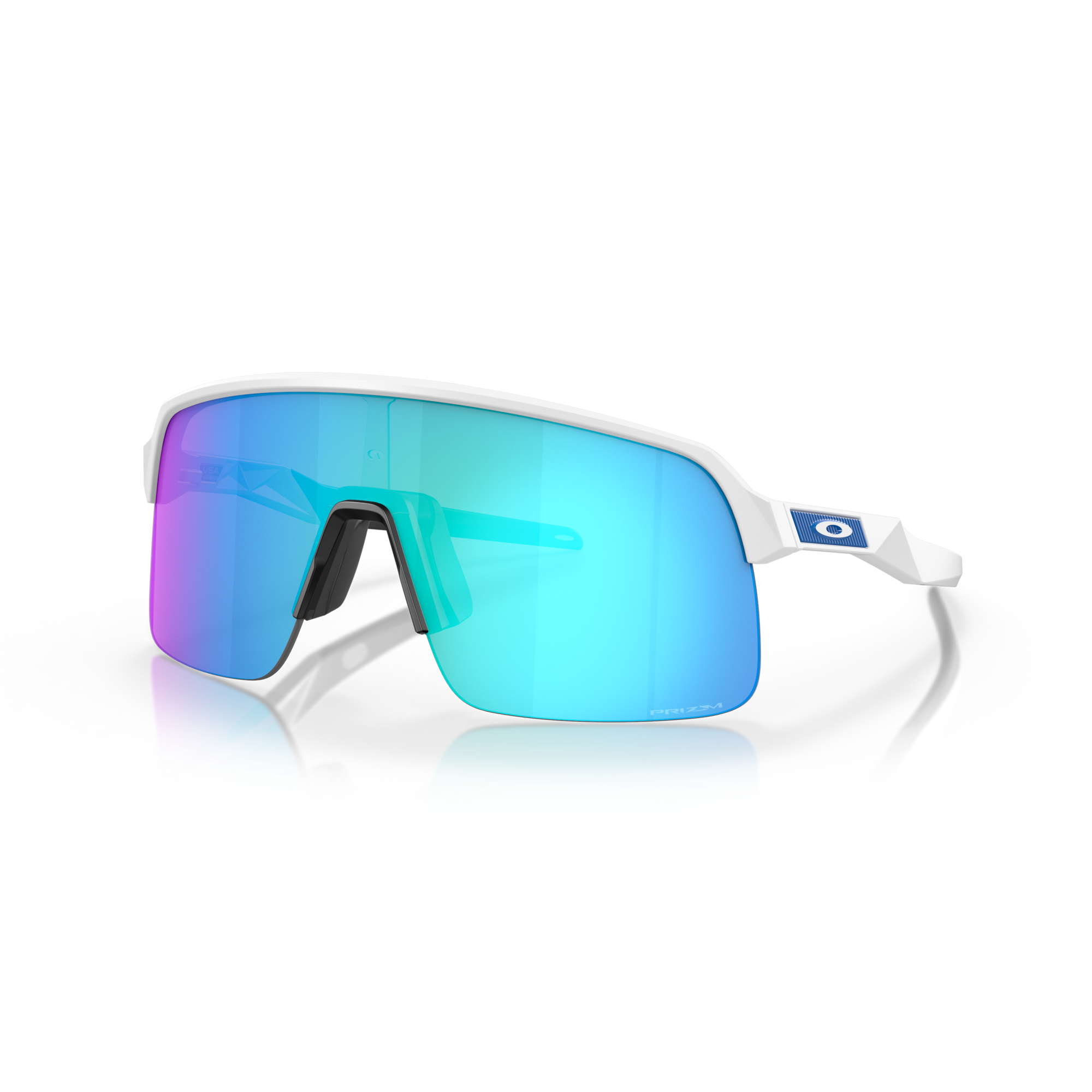 Buy Oakley Sutro Lite Prizm Sapphire Lenses Matte White Frame