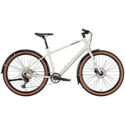 Kona Dew Deluxe Urban Bike - White - Cyclop.in