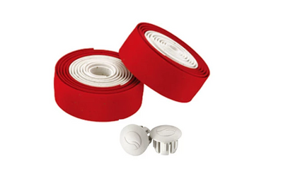Giant Connect Gel Handlebar Tape White/Red - Cyclop.in