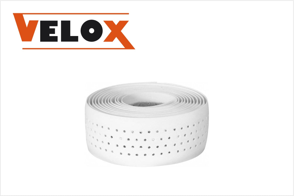Guidoline Velox bi-color noire/blanche 3.5mm (x2) - Partie cycle vélo Guidoline Velox bi-color noire/blanche 3.5mm (x2) - Partie cycle vélo