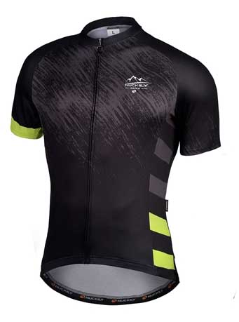 Black and orange cycling jersey cheap