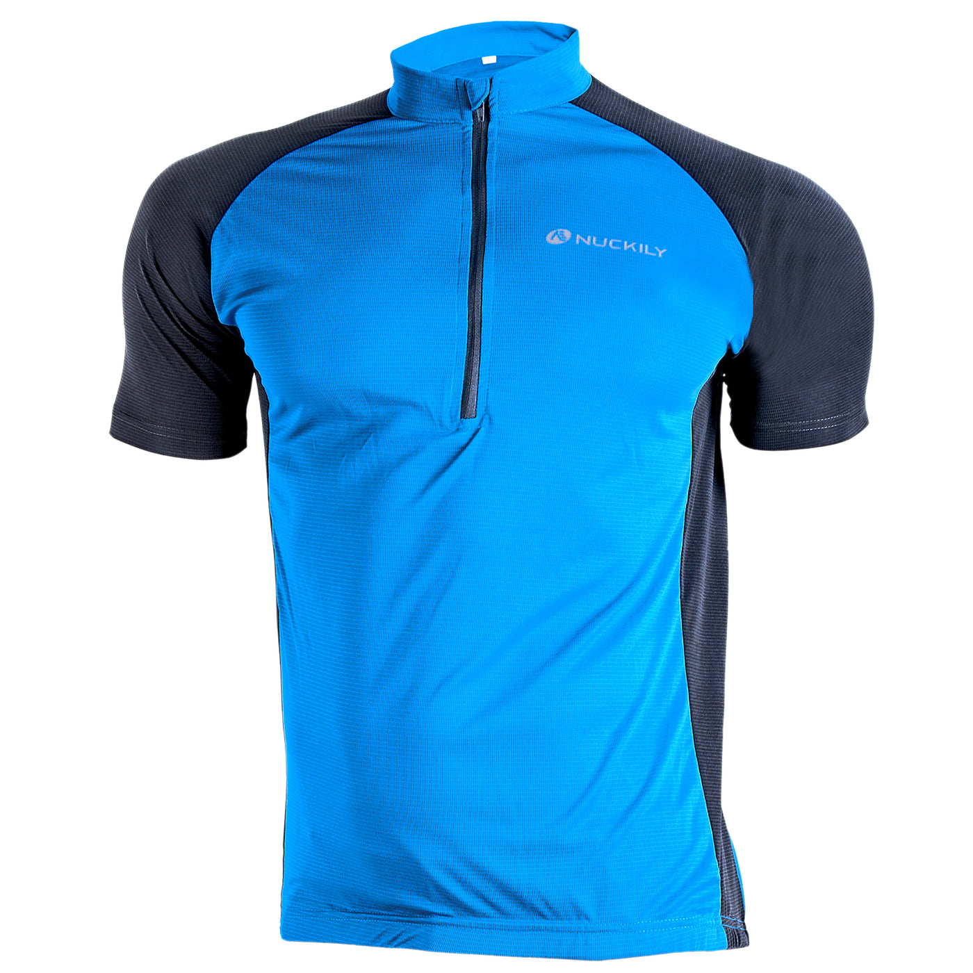 Nuckily Mycycology NJ601 Short Sleeves Cycling Jersey - Blue - Cyclop.in