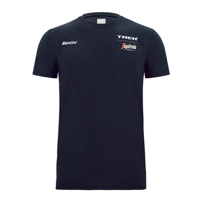 Santini Trek-Segafredo T-Shirt - Navy Blue - Cyclop.in