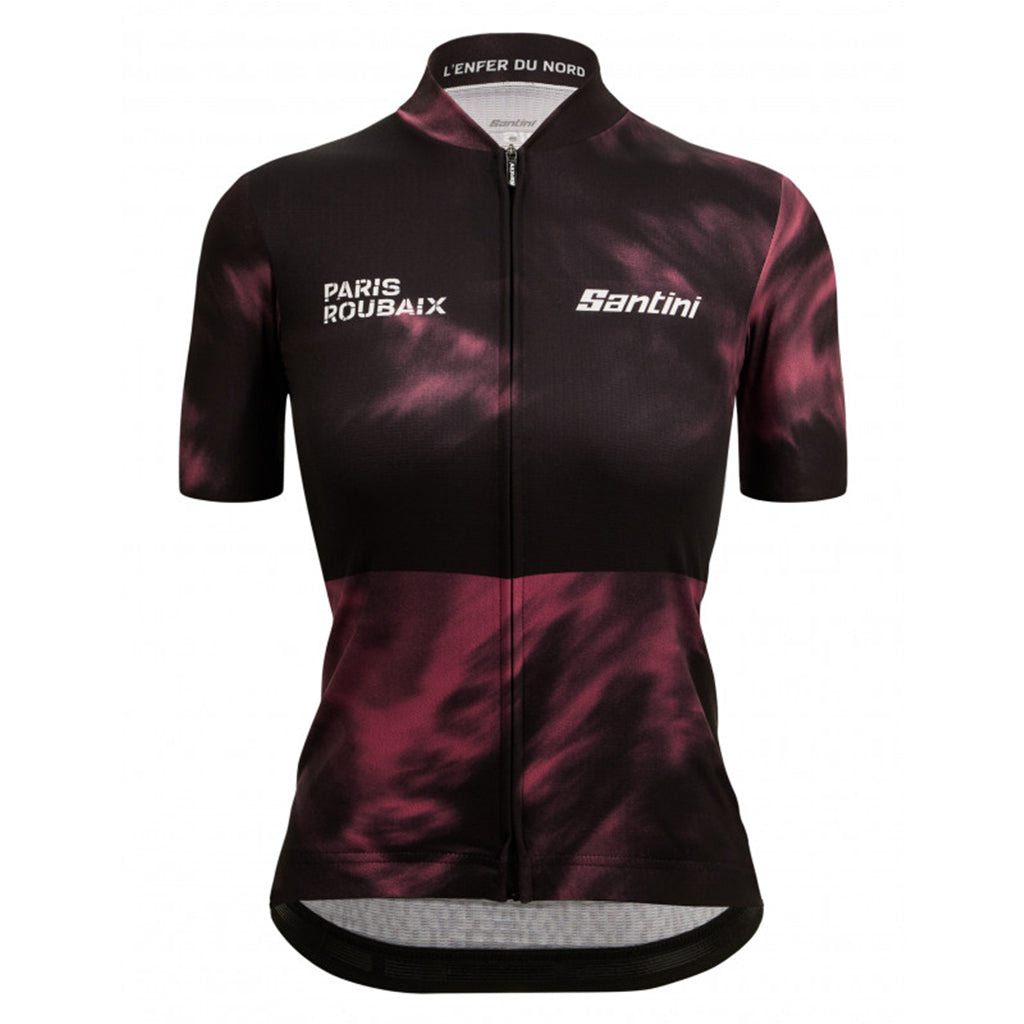 Buy Santini Womens TDF Paris Roubaix Enfer Du Nord Jersey Print