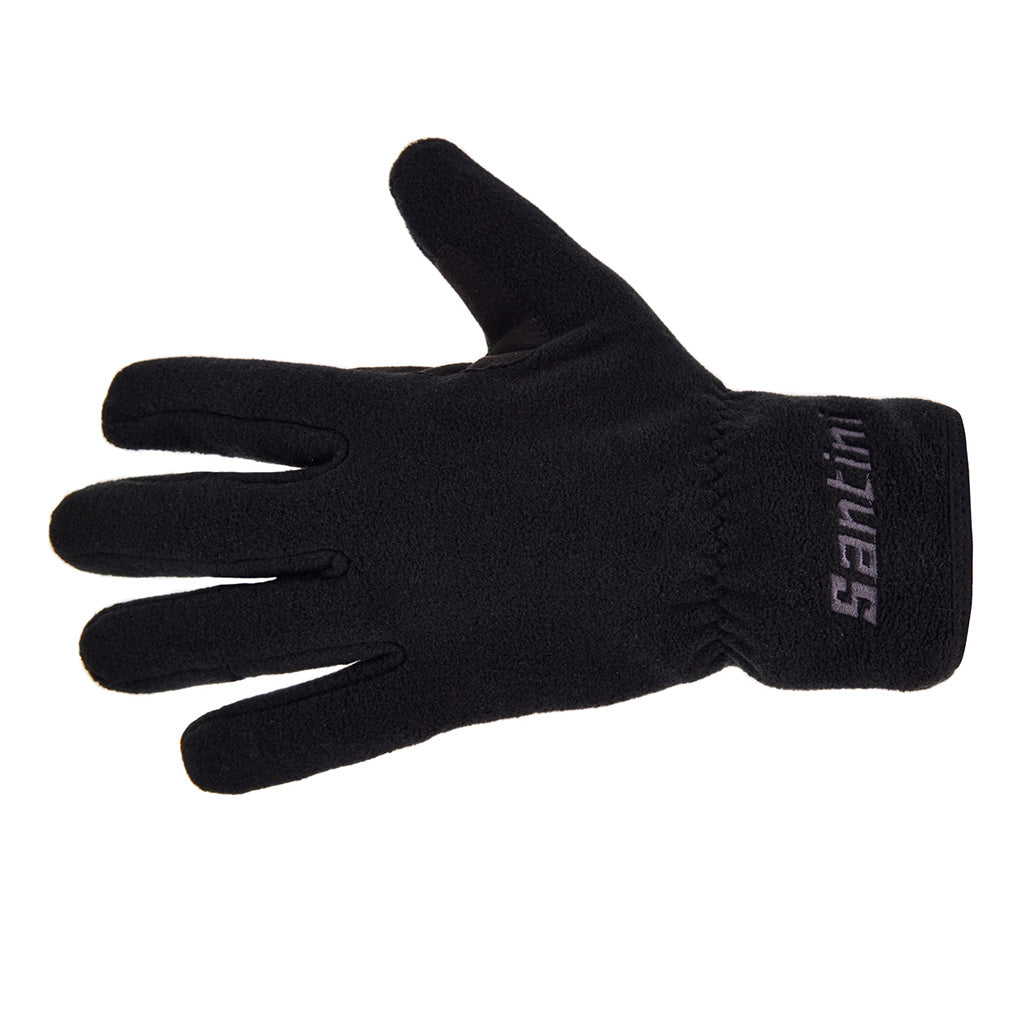Buy Santini Pile Full Gloves - Black