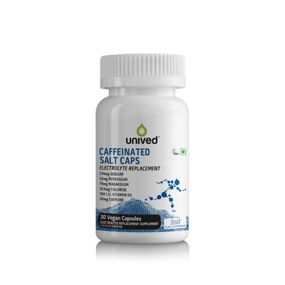 Unived Caffeinated Salt Caps - 30 Capsules - Cyclop.in
