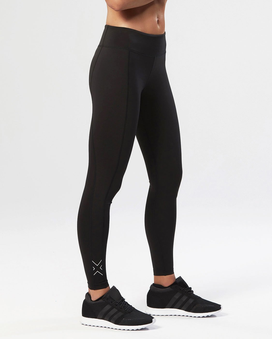 Running Tights Mid Rise Compression Tight 2XU Women's Run Mid-Rise