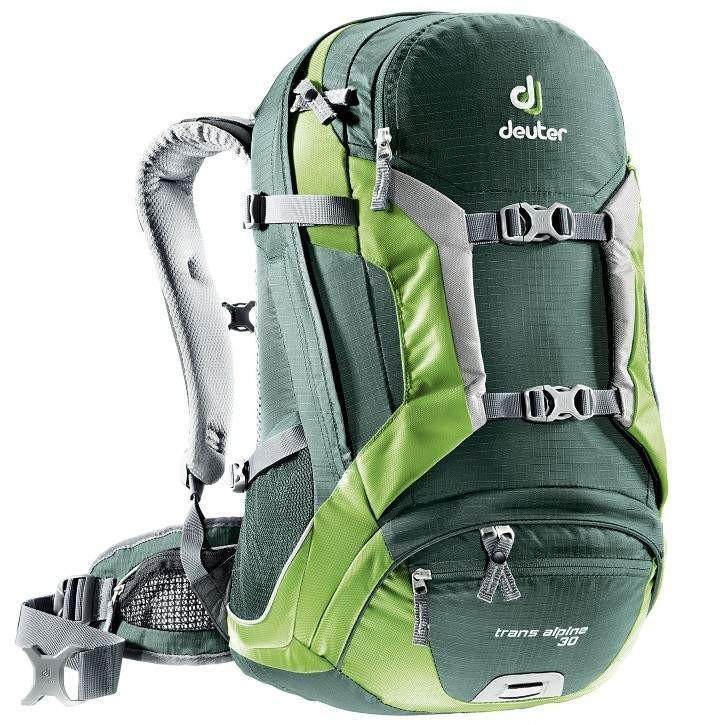 Deuter Bike Bag Trans Alpine 30 Forest-Kiwi Green