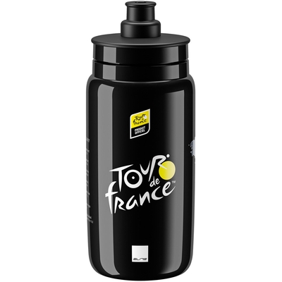 Elite Fly Tour de France Water Bottles – Black, 550ml - Cyclop.in