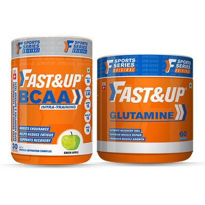 Fast&Up BCAA - Green Apple & Glutamine Combo - Cyclop.in