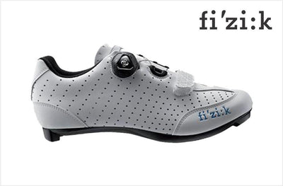 Fizik R3B Womens Road Cycling Shoes - White/Torquoise - Cyclop.in