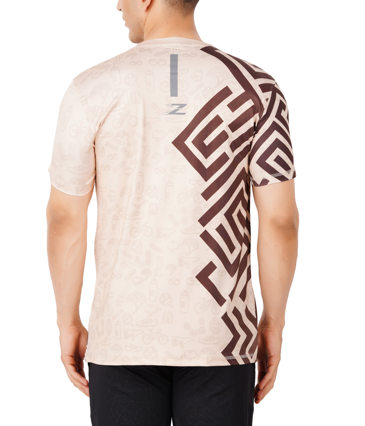 ZAKPRO Sports Tees for Men (Maze Run) - Cyclop.in