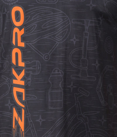 ZAKPRO Sports Tees for Men (Tone Black) - Cyclop.in