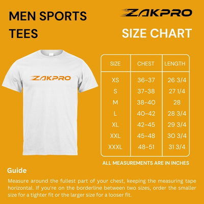 ZAKPRO Sports Tees for Men (Grey Run) - Cyclop.in