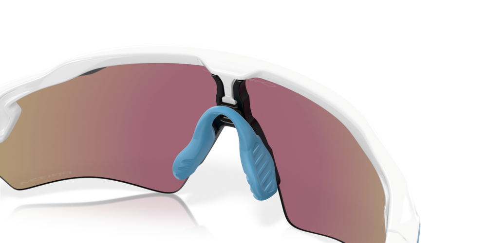 Oakley Radar EV XS Path Prizm Sapphire Lenses Polished White Frame - Cyclop.in