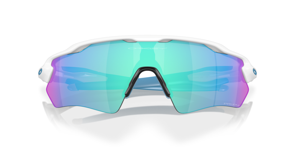 Oakley Radar EV XS Path Prizm Sapphire Lenses Polished White Frame - Cyclop.in