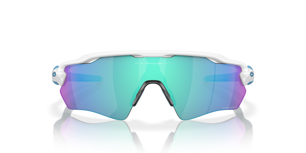 Oakley Radar EV XS Path Prizm Sapphire Lenses Polished White Frame - Cyclop.in