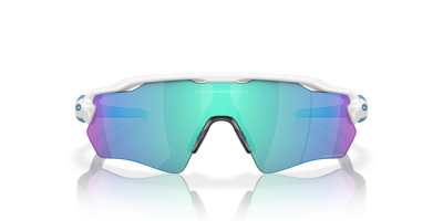 Oakley Radar EV XS Path Prizm Sapphire Lenses Polished White Frame - Cyclop.in