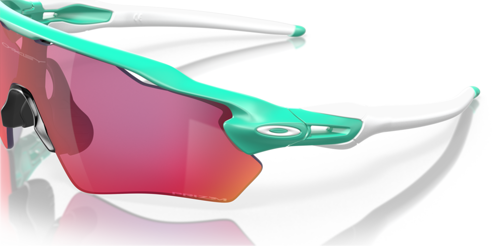 Oakley Radar EV XS Path Prizm Road Lenses Matte Celeste Frame - Cyclop.in