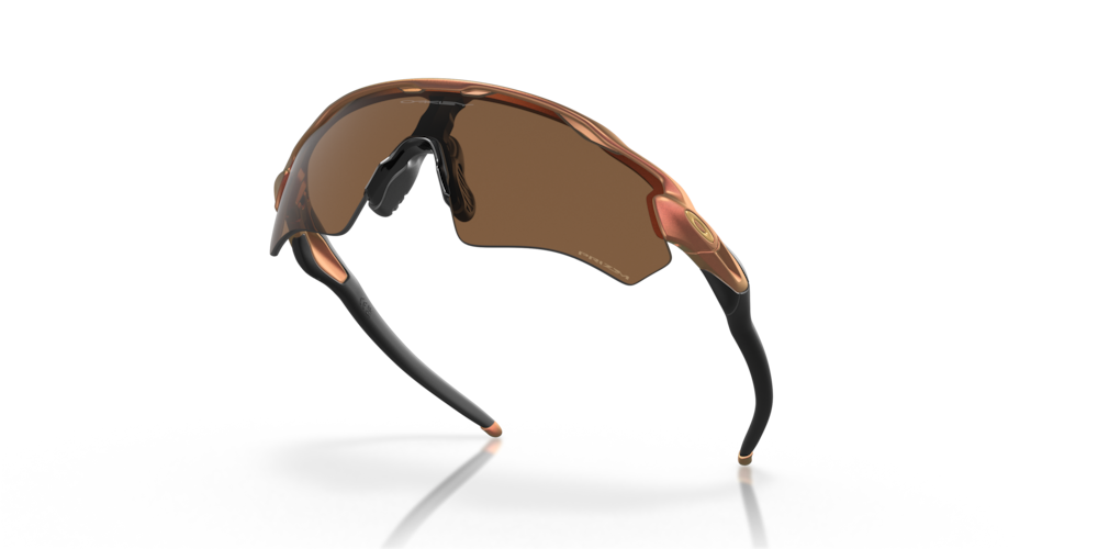 Oakley Radar EV XS Path Prizm Bronze Lenses Matte Red/Gold Colorshift Frame - Cyclop.in