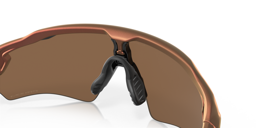 Oakley Radar EV XS Path Prizm Bronze Lenses Matte Red/Gold Colorshift Frame - Cyclop.in