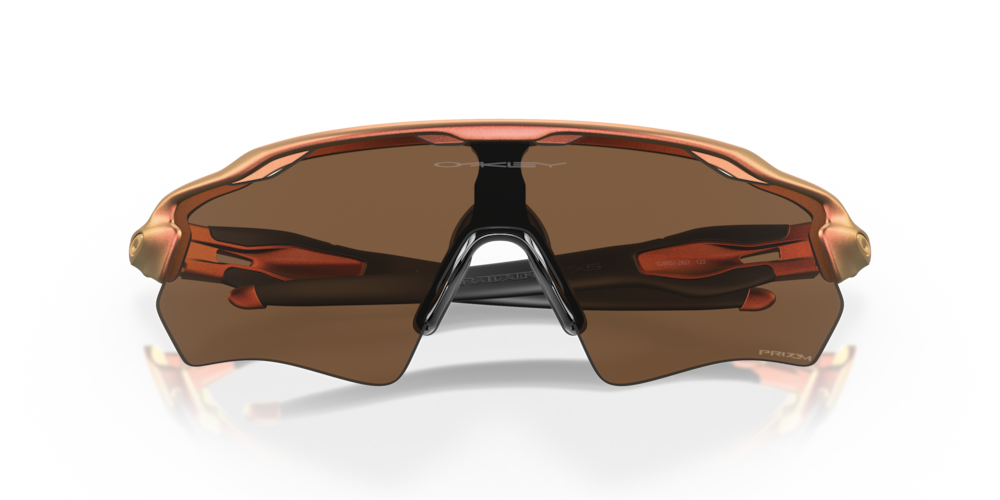 Oakley Radar EV XS Path Prizm Bronze Lenses Matte Red/Gold Colorshift Frame - Cyclop.in