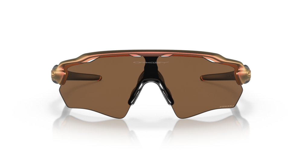 Oakley Radar EV XS Path Prizm Bronze Lenses Matte Red/Gold Colorshift Frame - Cyclop.in