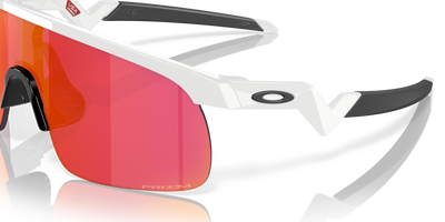 Oakley Resistor Prizm Field Lenses Polished White Frame - (Youth Fit) - Cyclop.in