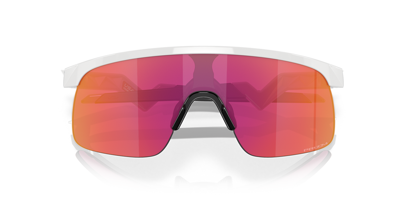 Oakley Resistor Prizm Field Lenses Polished White Frame - (Youth Fit) - Cyclop.in