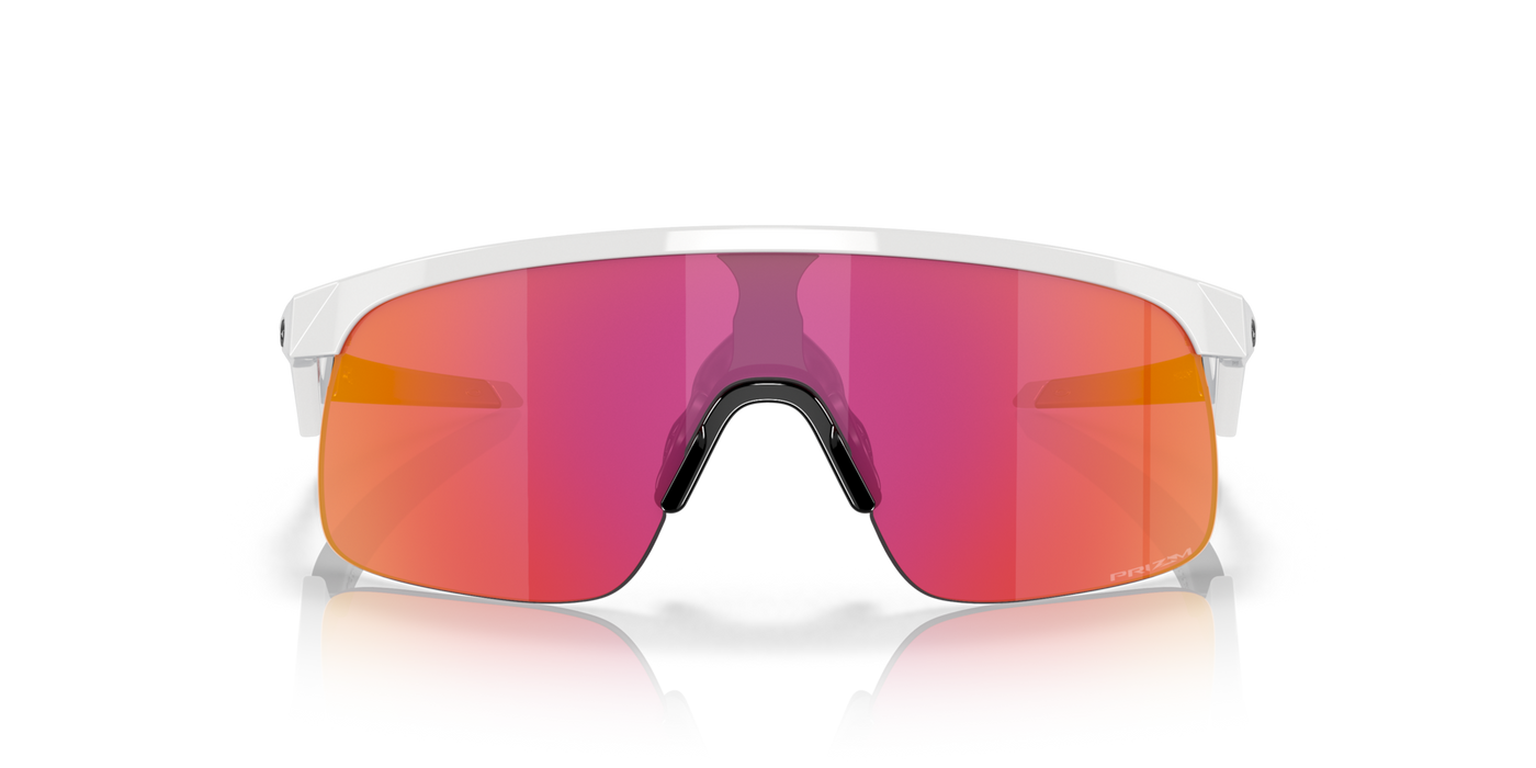 Oakley Resistor Prizm Field Lenses Polished White Frame - (Youth Fit) - Cyclop.in