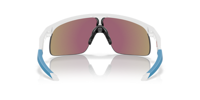 Oakley Resistor Prizm Sapphire Lenses Polished White Frame - (Youth Fit) - Cyclop.in