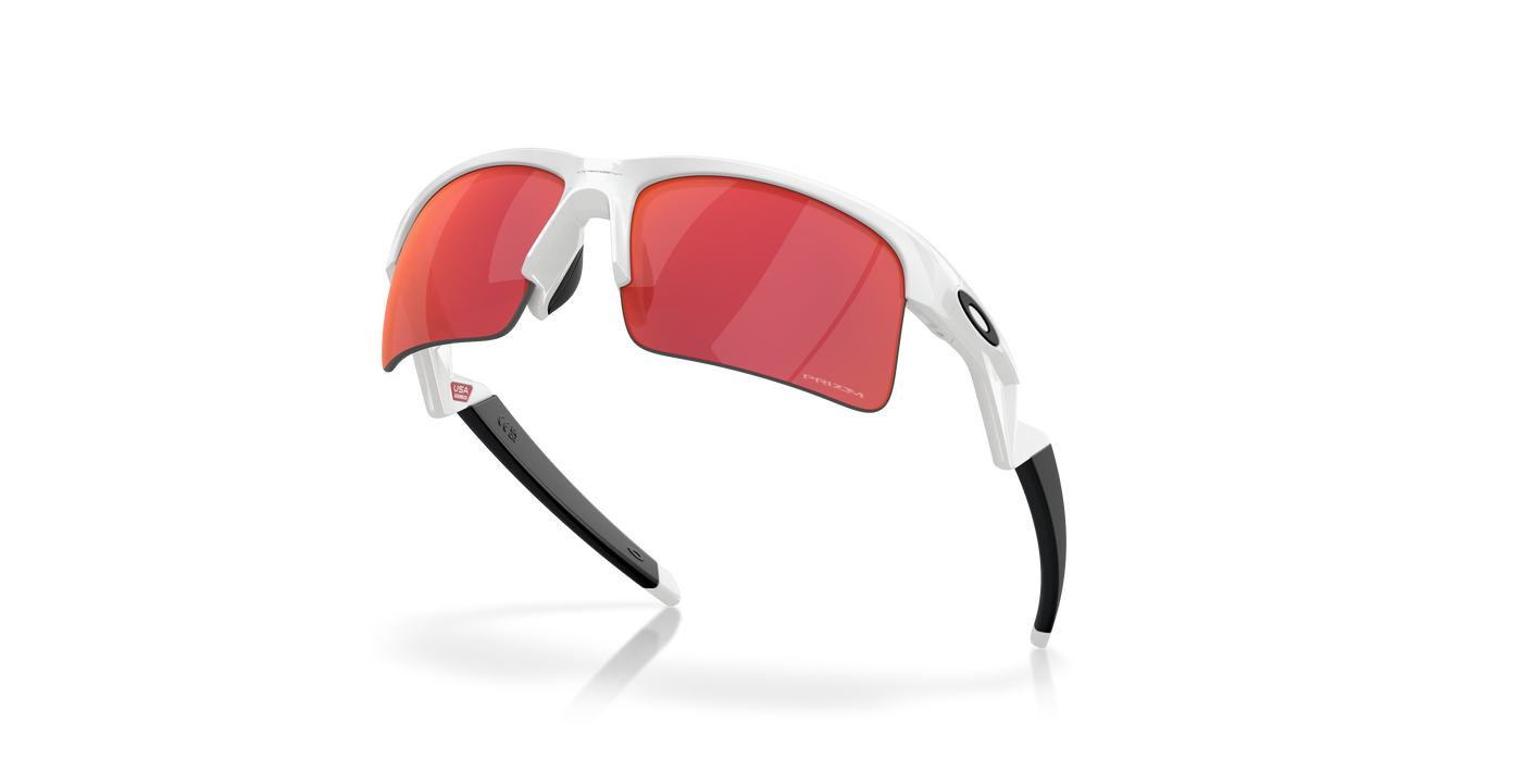 Oakley Capacitor Prizm Field Lenses Polished White Frame - Cyclop.in