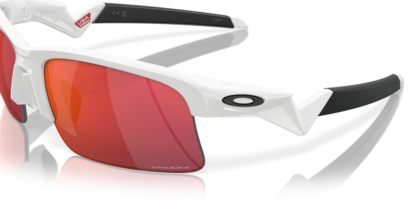 Oakley Capacitor Prizm Field Lenses Polished White Frame - Cyclop.in