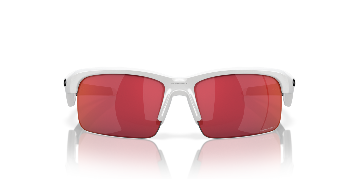 Oakley Capacitor Prizm Field Lenses Polished White Frame - Cyclop.in