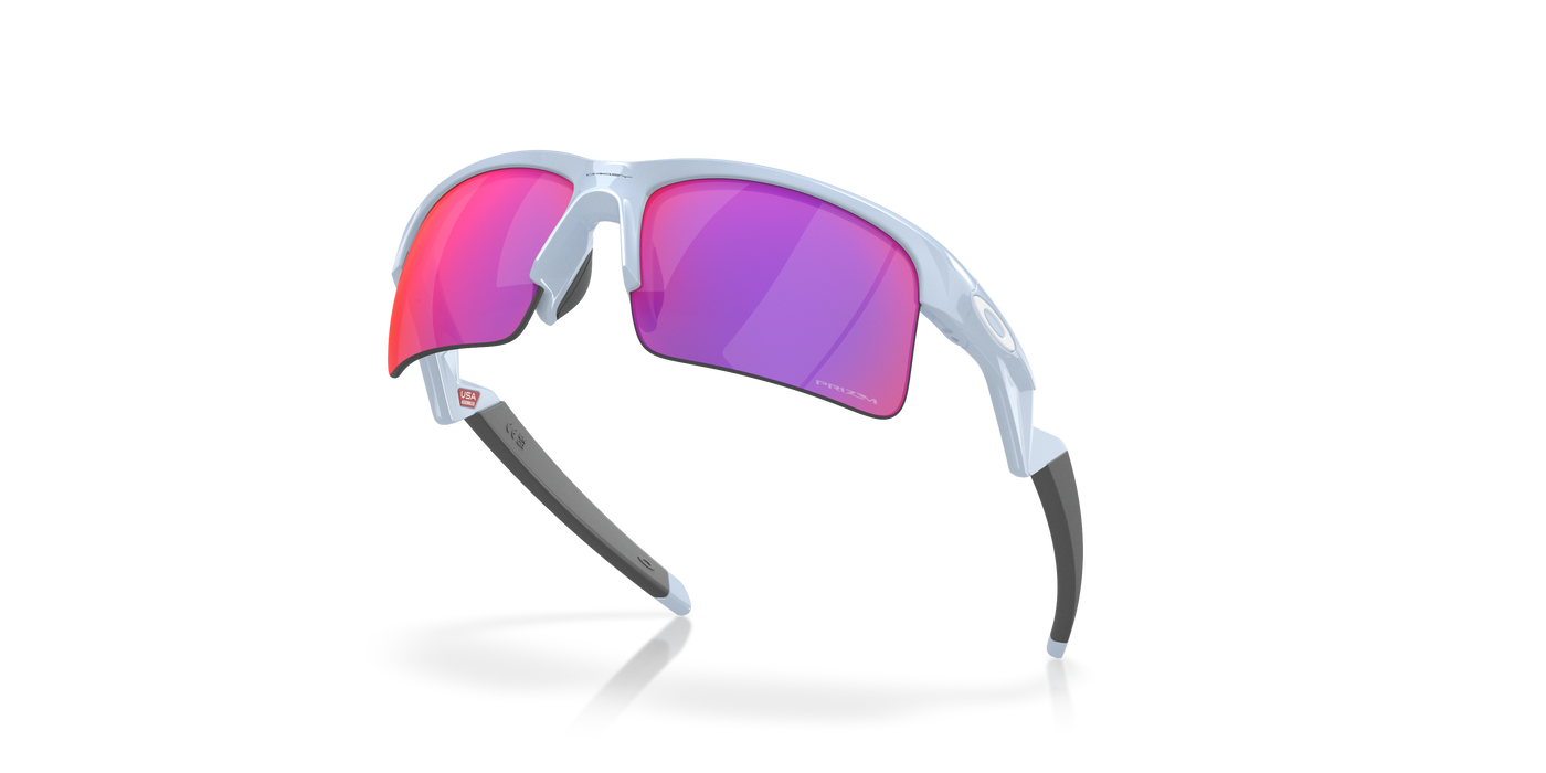 Oakley Capacitor Prizm Road Lenses Polished Stonewash Frame - Cyclop.in